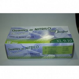 CAJA GUANTES NITRILO 100 UNIDS